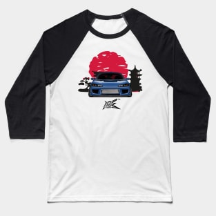 nissan silvia s15 blue Baseball T-Shirt